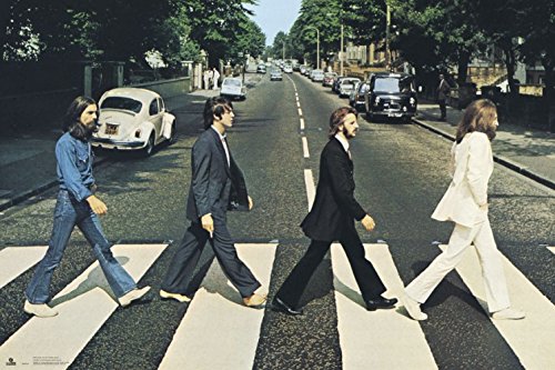 Los Beatles Póster Abbey Road Cartel 91x61 cm